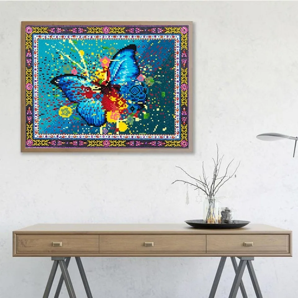 EverShine DIY Diamond Embroidery Full Display Butterfly Special Shaped Painting Animals Handicraft Art Mosaic Home Decor | Дом и сад