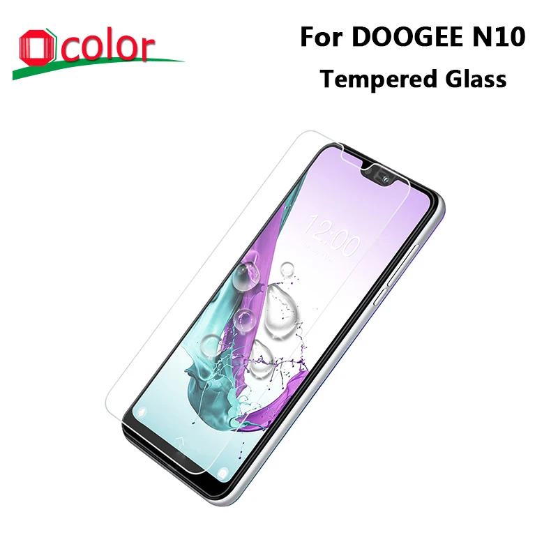 Ocolor Для DOOGEE N10 ультратонкая защитная пленка из закаленного стекла для переднего