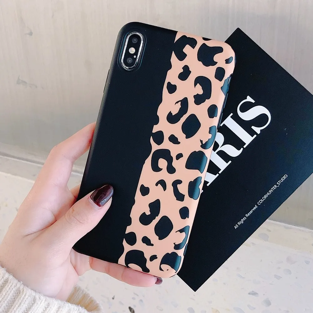 Чехол LOKAKA для мобильного телефона iPhone 6 Plus 7 8 X XS XR Max чехлы с леопардовым принтом