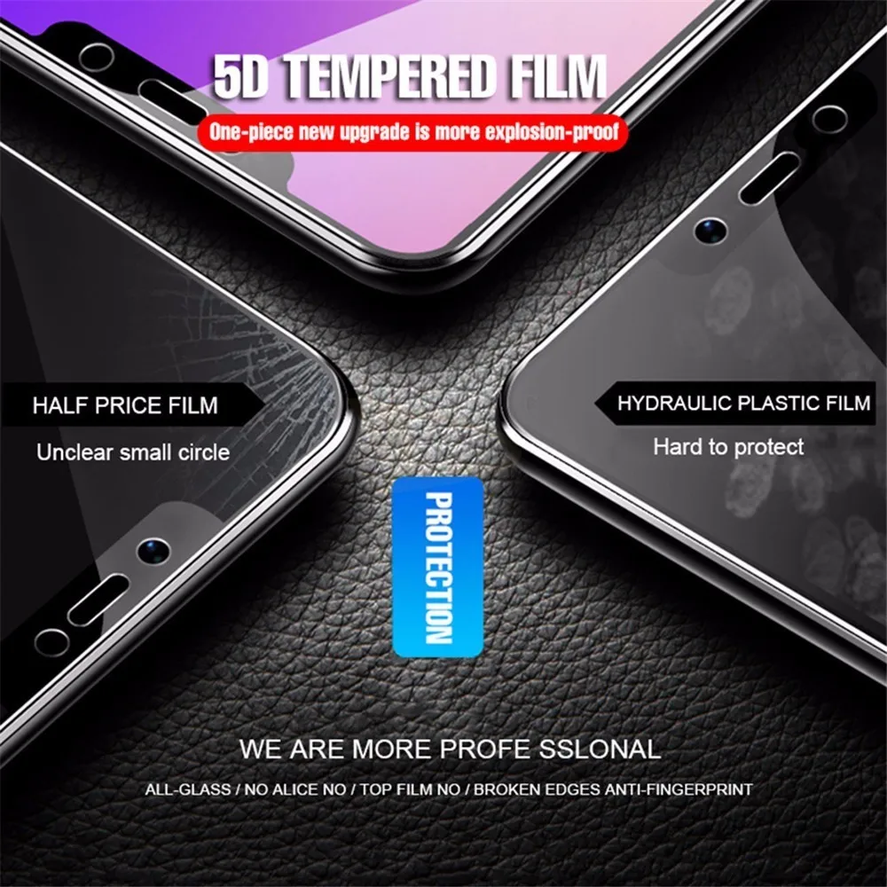 5D закаленное стекло для Huawei Honor 7X 8X 9 30 10 Lite полное покрытие Защита экрана Mate 20 10X40 9H