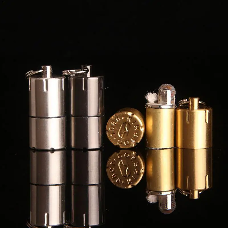 Vvcesidot Lighter Cigarette Car Keychain Portable Key Rings Accessories Men's Gift Decorative Mini | Автомобили и мотоциклы