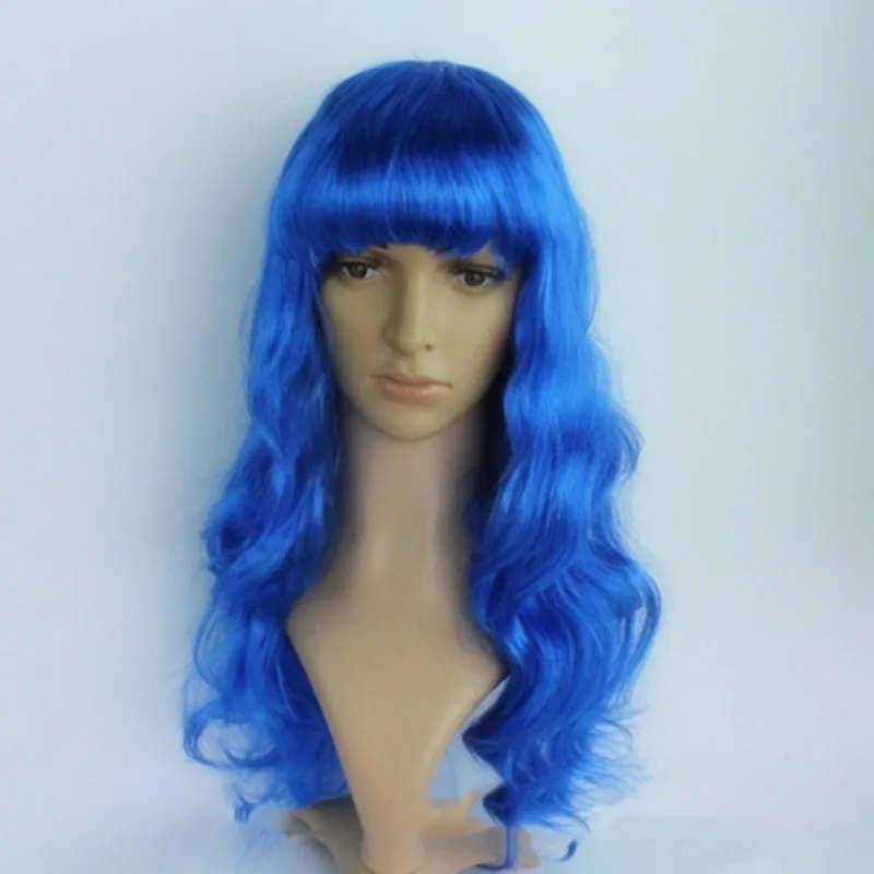 Для женщин с длинными волосами Полный кудрявый парик Волнистые Синтетические