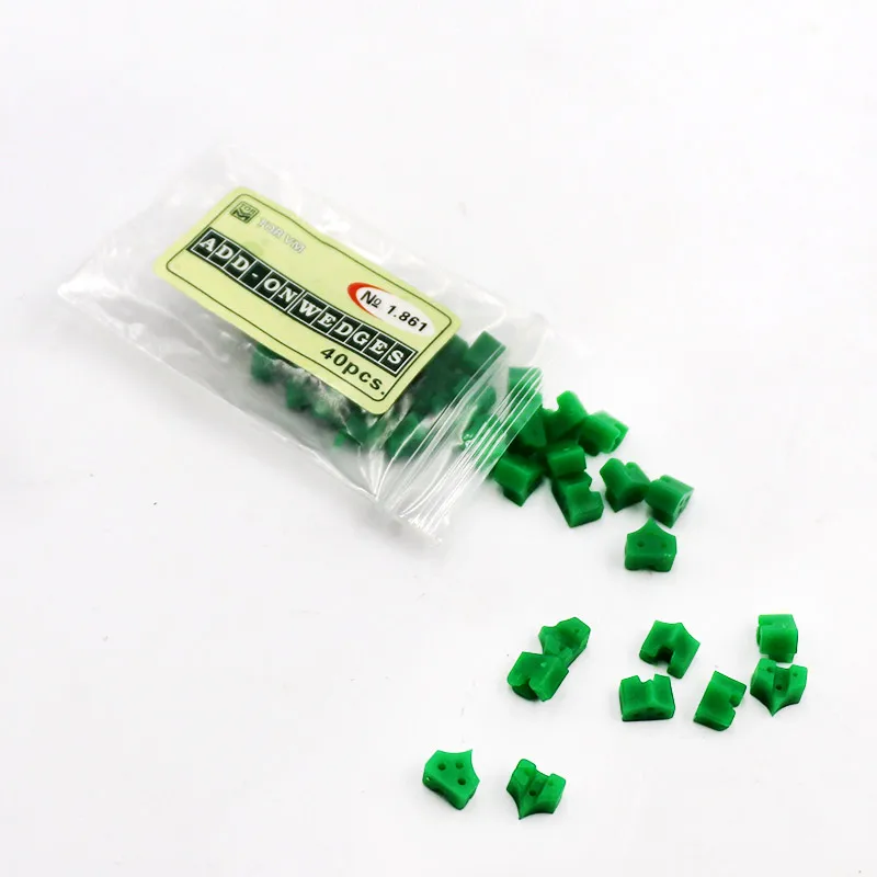 40 шт./пакет зубов добавить на танкетке с утеплителем из зубы Материал силиконовой
