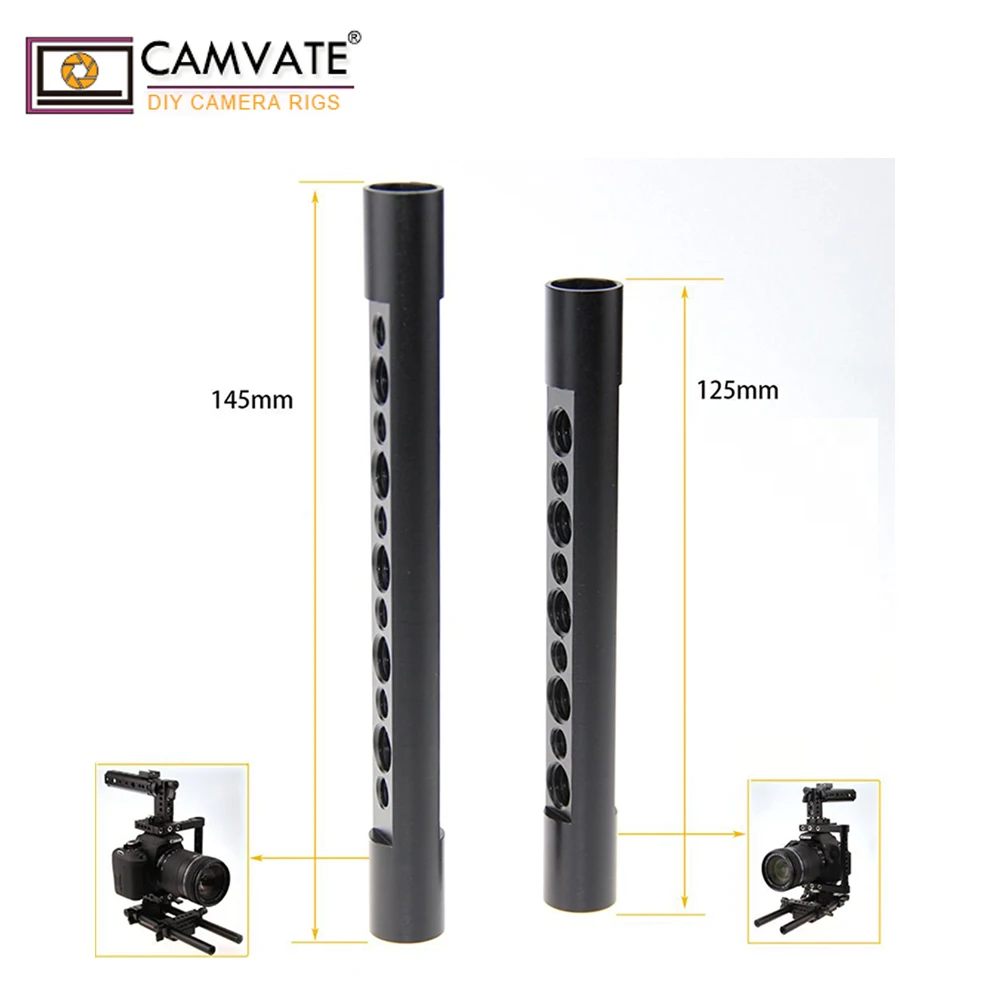 Камера CAMVATE Rig для Canon70D 50D 7D Mark11 5D Mark111 Nikon D7000 D7100 D7200 Sony A99 a58 a7 a711 GH4 GH3 GH2|Аксессуары