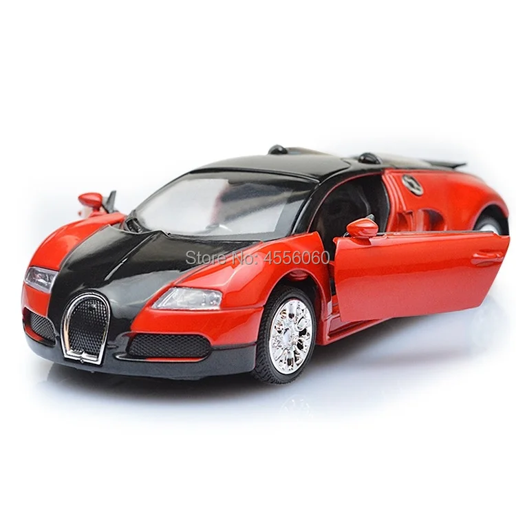 1/36 высокая имитация Bugatti модель автомобиля мини литой автомобиль игрушки для