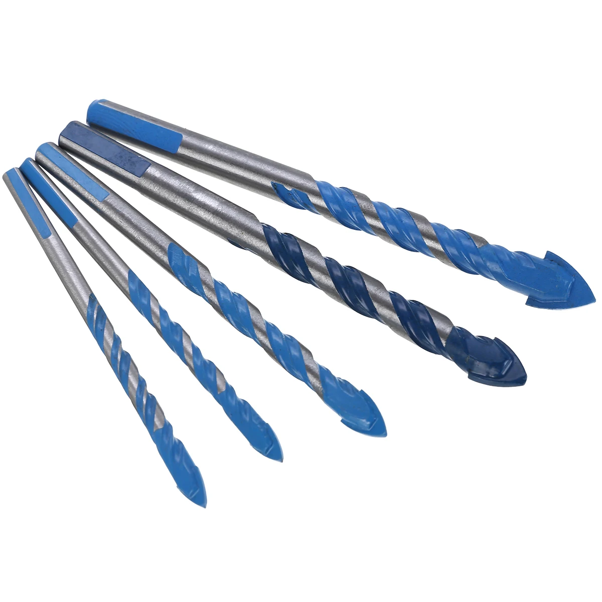5pcs 6/8/10/12mm HSS Drill Bit Titanium Coated Electric Impact Metal Hole Grooving Saw Carpenter Woodworking Tools | Инструменты