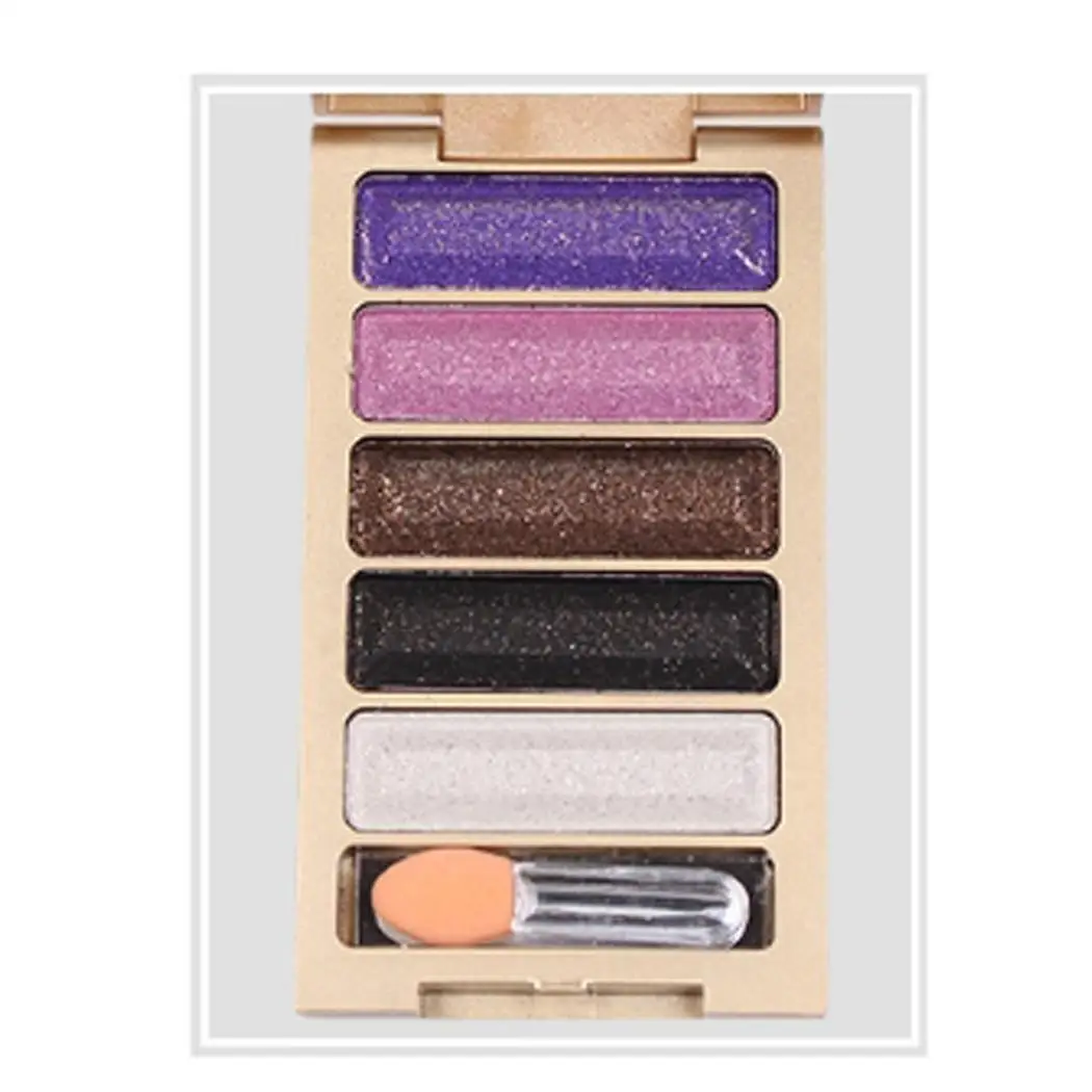 5 Colors Professional Eyeshadow Palette Glitter Casual Party Dating China 8g Shimmer Eye Makeup Cosmetics |