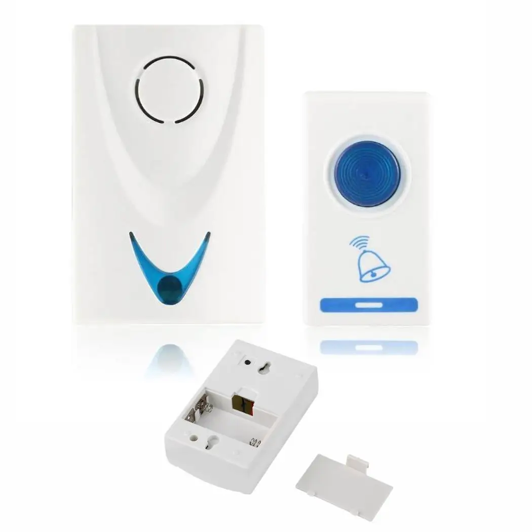House Wireless Digital Doorbell Music Room Office Gate Door Bell system Casual Unisex 12V battery model 23A 315MHZ | Обустройство