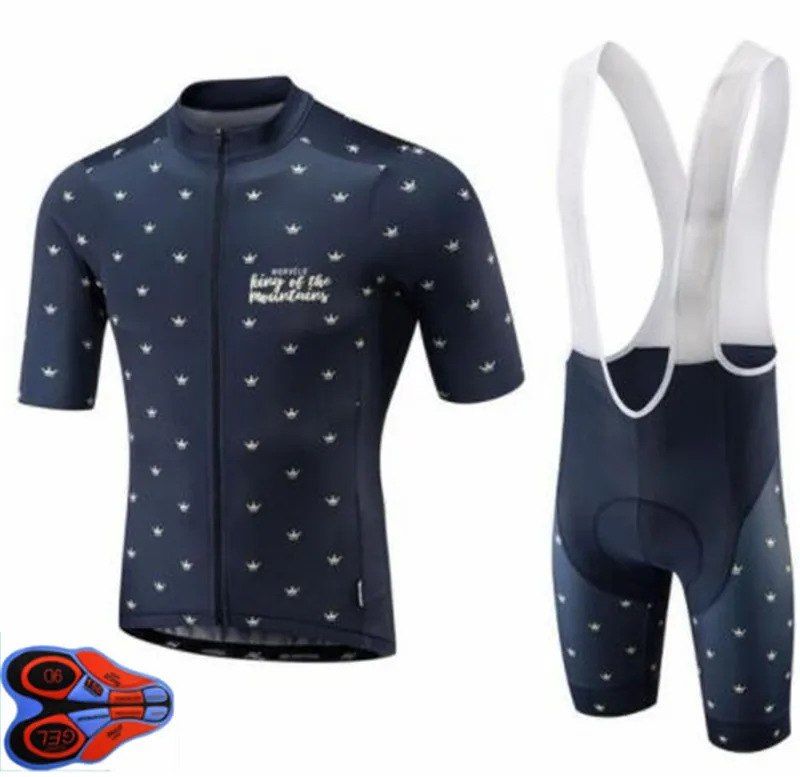Morvelo high quality Short sleeve cycling jersey and bib shorts Pro team race tight fit bicycle clothing set 9D gel pad | Спорт и