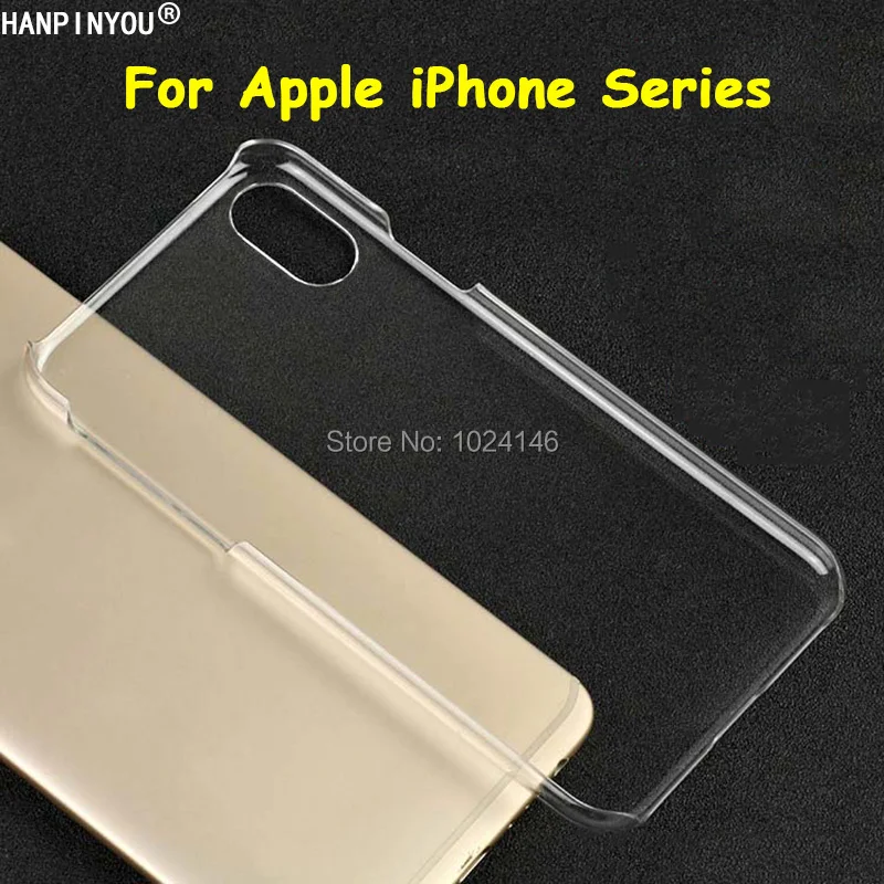 Прозрачный Твердый чехол из поликарбоната для Apple iPhone 12 Mini 11 Pro X XS Max XR 5 6 SE S 7 8 Plus|case