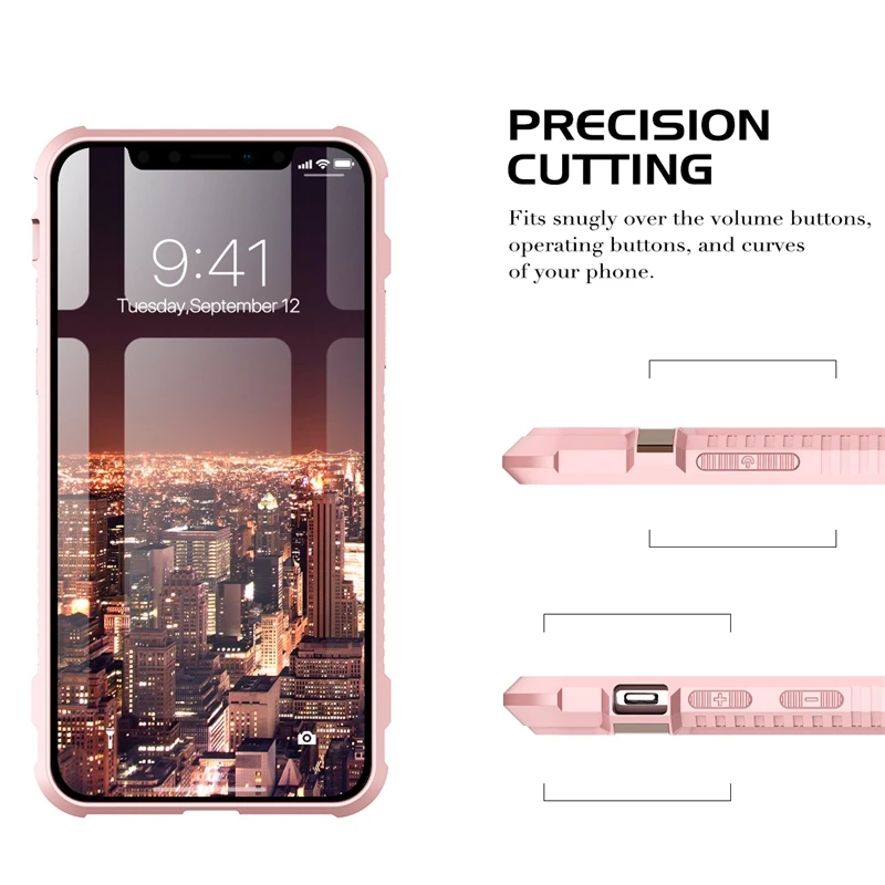 Грандевер Жесткий ПК зеркальный чехол для iphone X девочки Роскошный ультра тонкий