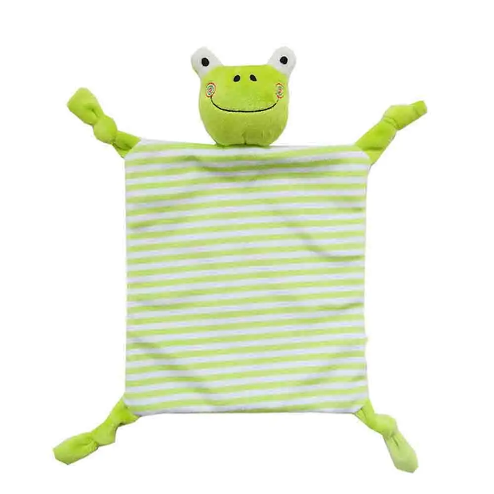 Для новорожденных мягкий для успокаивание сна Полотенца Одеяло слюнявчик