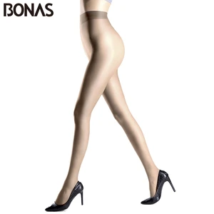 BONAS дешевые черные колготки для девочек промежность сексуальные нейлон Твердые кожи модные тонкие Колготки для новорождённых Лето спандекс Лолита Черный Колготки для новорождённых