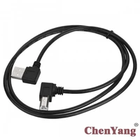 cysm b male angled 90 degree printer to left angled usb 2 0 a male cable 50cm 100cm