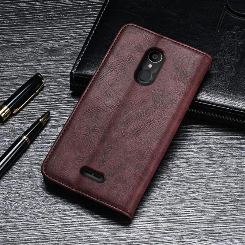 Чехол YeLun для Alcatel 3Cl/5026D высококачественный Роскошный кожаный чехол с откидной