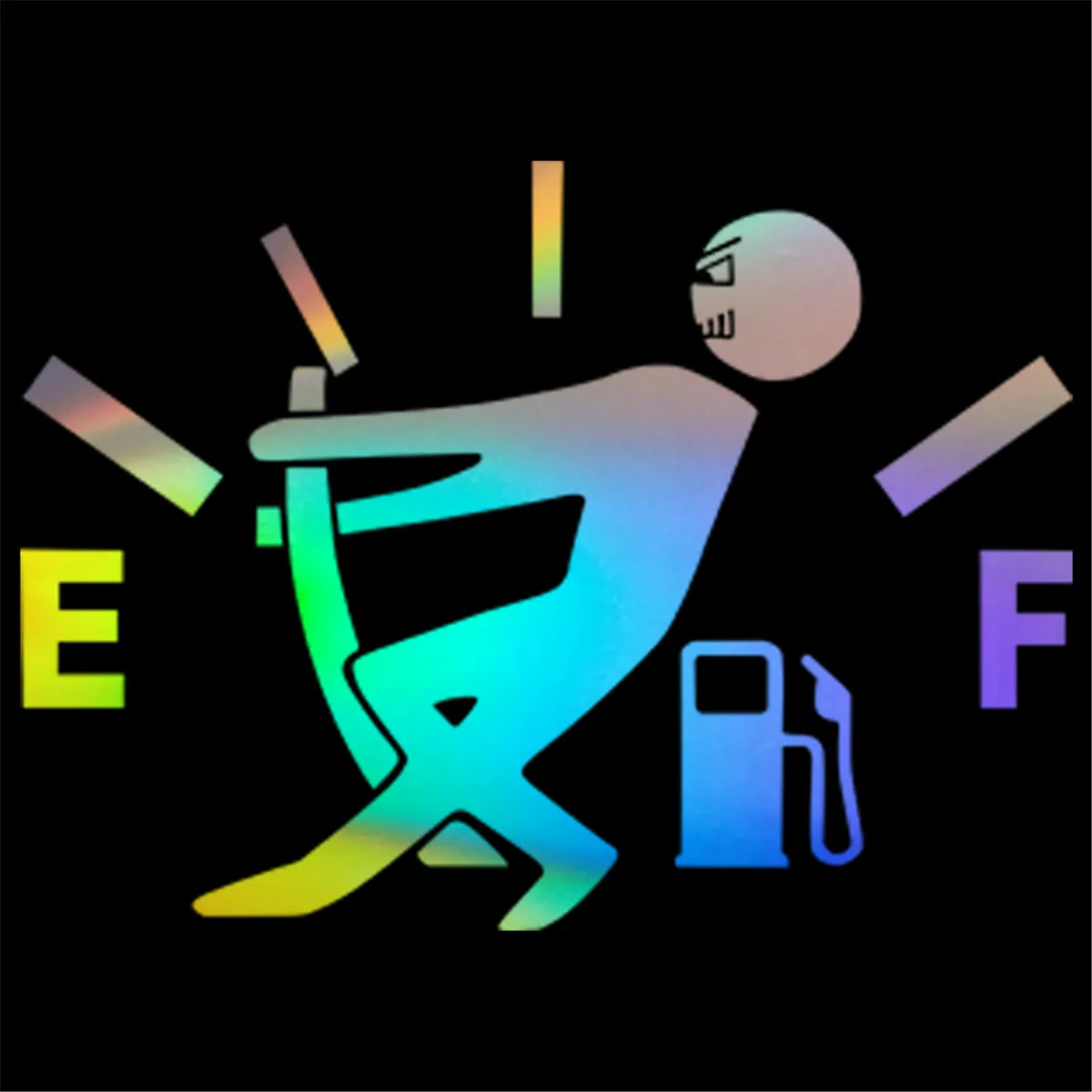 

High Gas Consumption Funny Sticker Car Bumper Window Door Laptop Vinyl Decal
