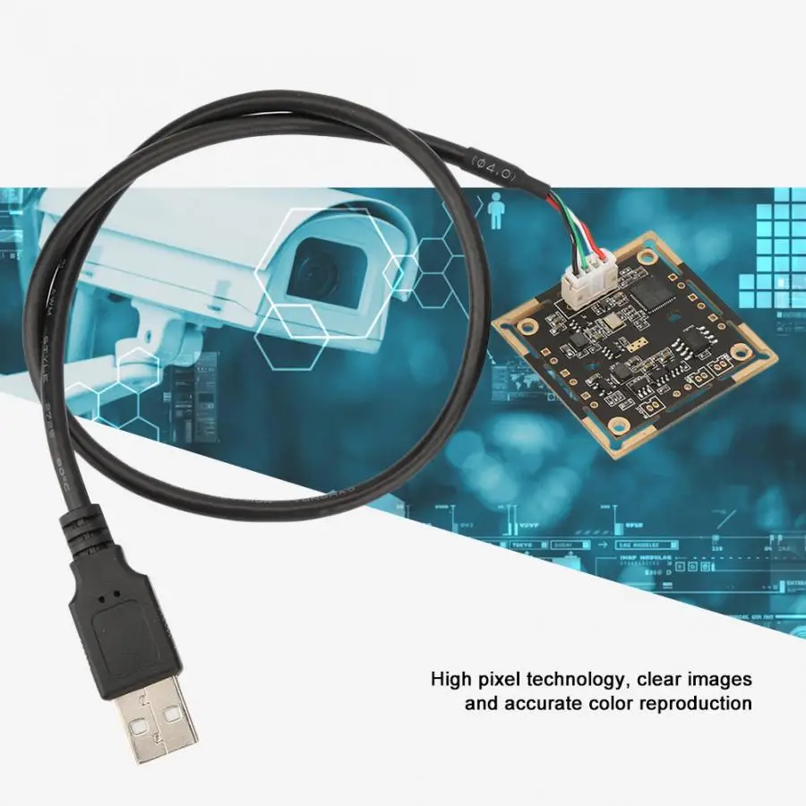 Модуль камеры USB с широкоугольным объективом 70 градусов 8000000 пикселей чипом IMX179
