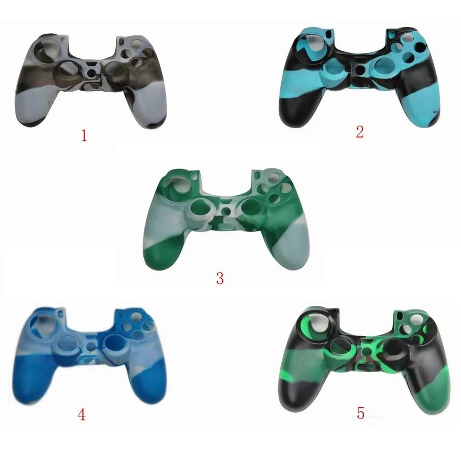 Силиконовый защитный чехол для геймпада Bevigac камуфляжной серии Sony Play Station Dualshock 4