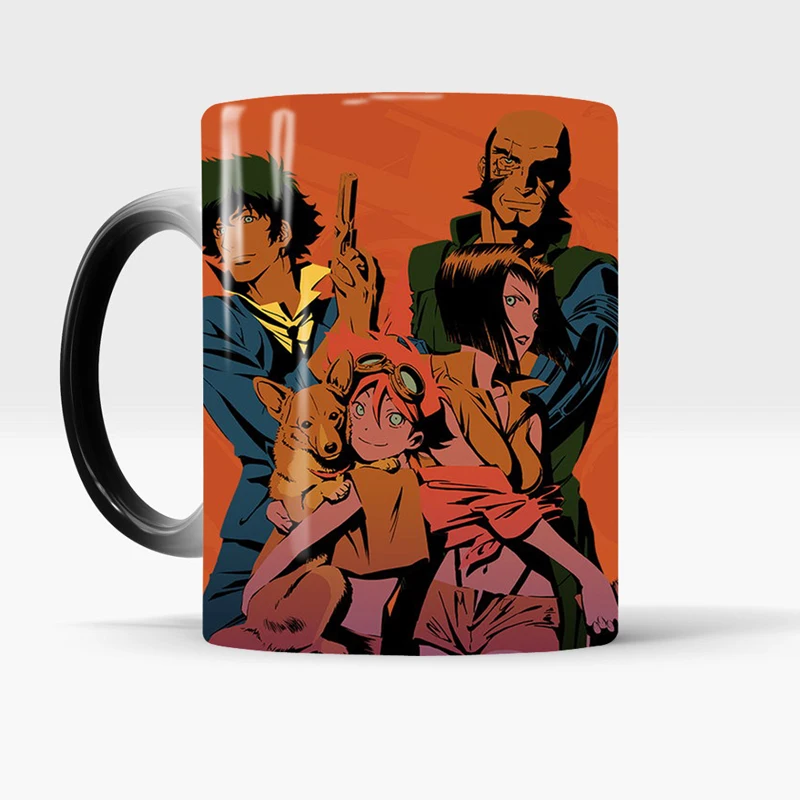 Волшебная кружка Cowboy Bebop кружки меняющие цвет Кружка для кофе чая|Кружки| |