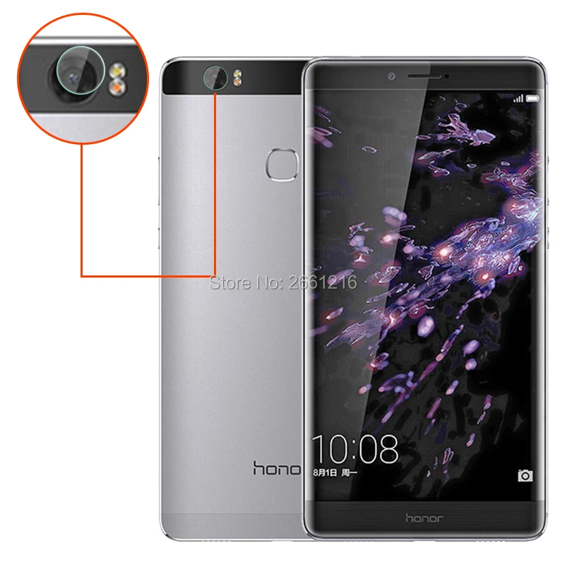 5 шт./лот для Huawei Honor Note 8 / V8 Max 6 дюйма ультрапрозрачное мягкое волокно закаленное