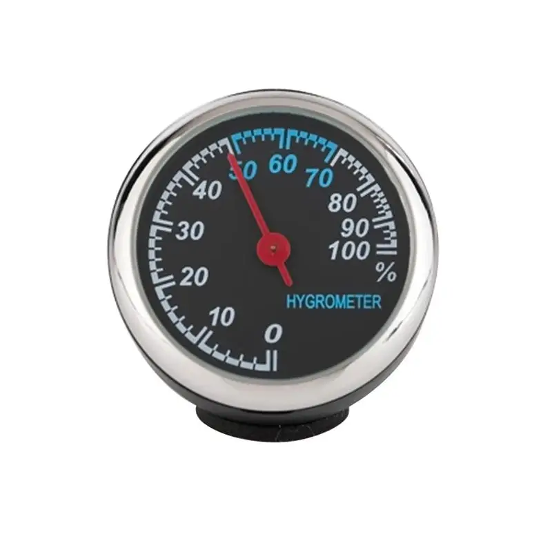 1pc Luminous Mechanical Clock Thermometer Hygrometer Steel Core Pointer For Car Vehicle | Автомобили и мотоциклы