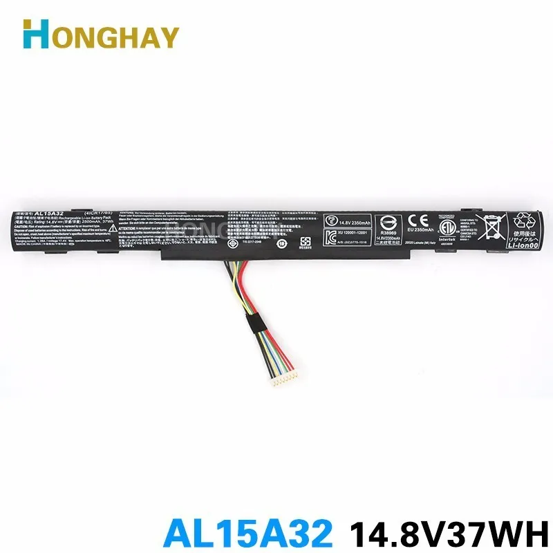 Аккумулятор HONGHAY AL15A32 для ноутбука Acer Aspire батарея 472 E5 422G 522G 473 522 5 10 |battery for acer