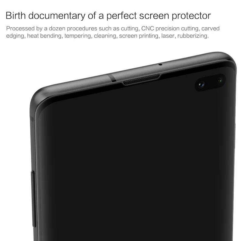 Nillkin 3D CP + Max закаленное стекло для Samsung Galaxy S10 Plus Полное покрытие экрана изогнутый