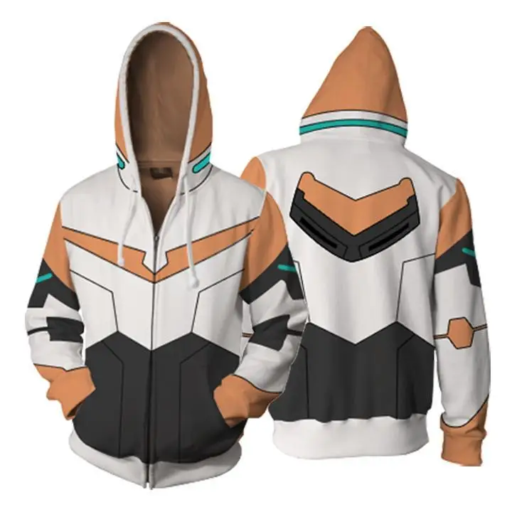 Japan Anime Sweatshirts lance jacket voltron legendary defender cosplay Halloween Carnival Men Women Costume 3d Printing Hooded |