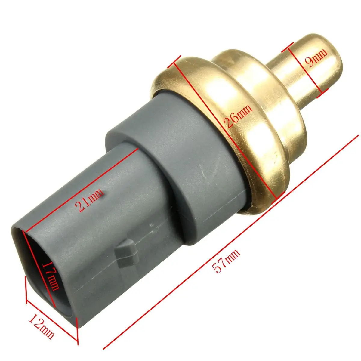 Датчик температуры двигателя для AUDI GOLF SKODA FABIA OCTAVIA 2 Pin 06A919501A 06A919501|Температурный