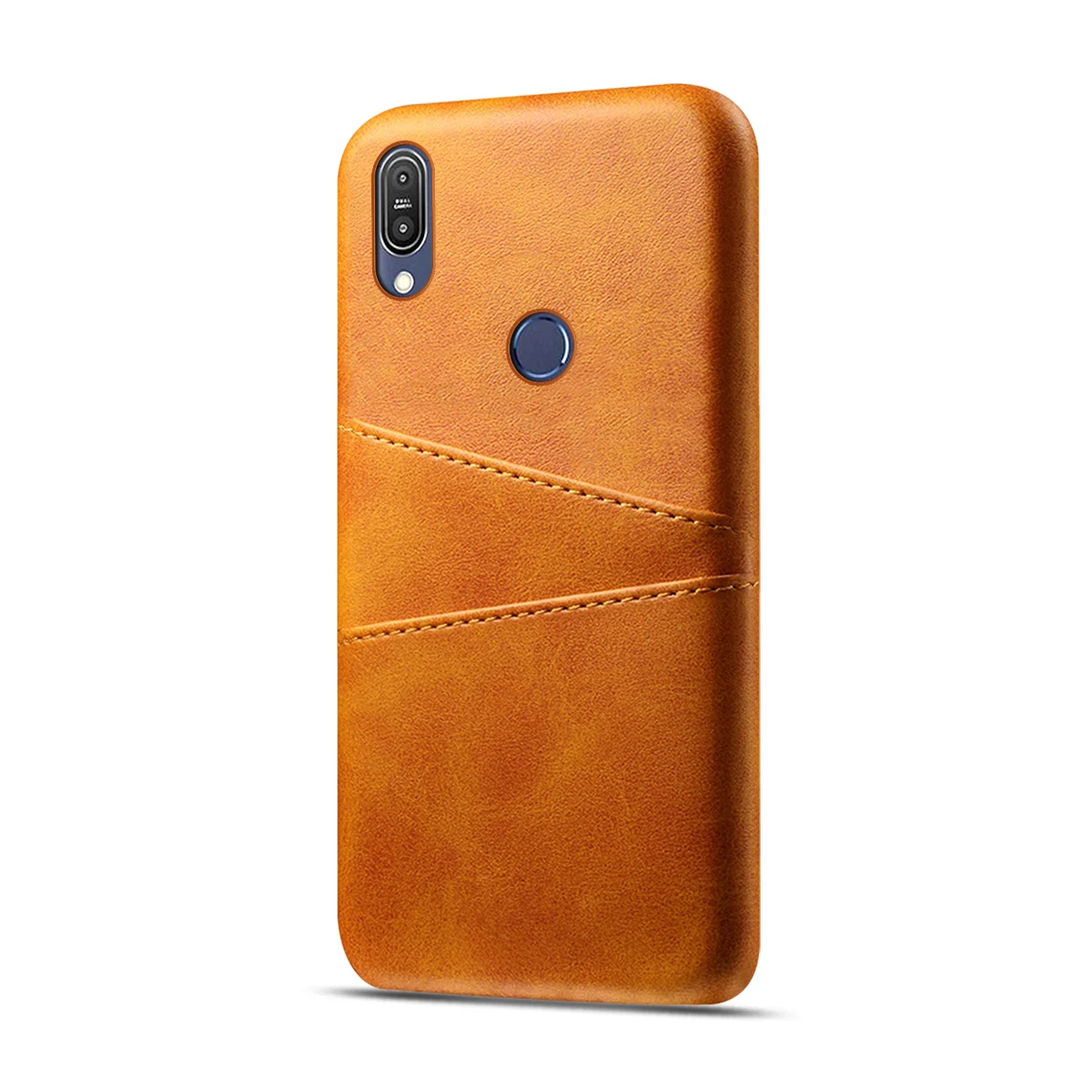 Для Asus Zenfone Max Pro M1 ZB601KL задняя теленка зерна из искусственной кожи защитный чехол