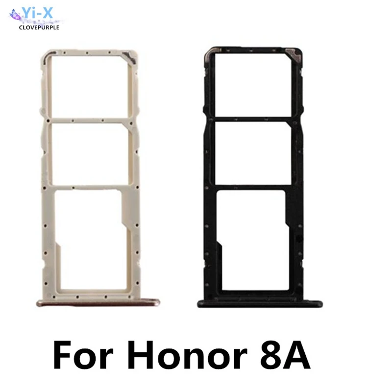 Держатель слота для sim карты адаптер телефона Huawei Honor 8A запасные части|Адаптеры SIM