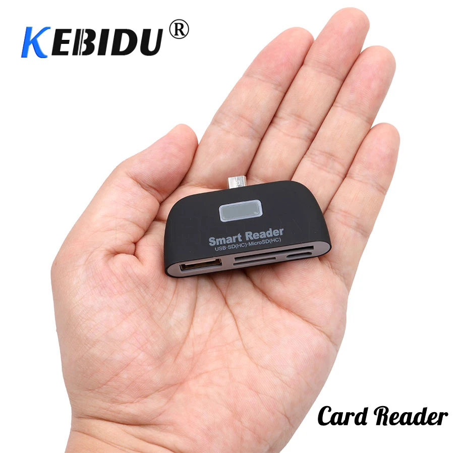 4 в 1 устройство для чтения карт памяти Micro OTG/TF/SD|Картридеры| |