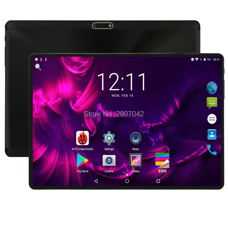 Подарок! 10 дюймовый планшет с двумя sim картами 1280x800 IPS 8.0MP 4G FDD LTE 4 Гб RAM 64 ROM Octa Core Android