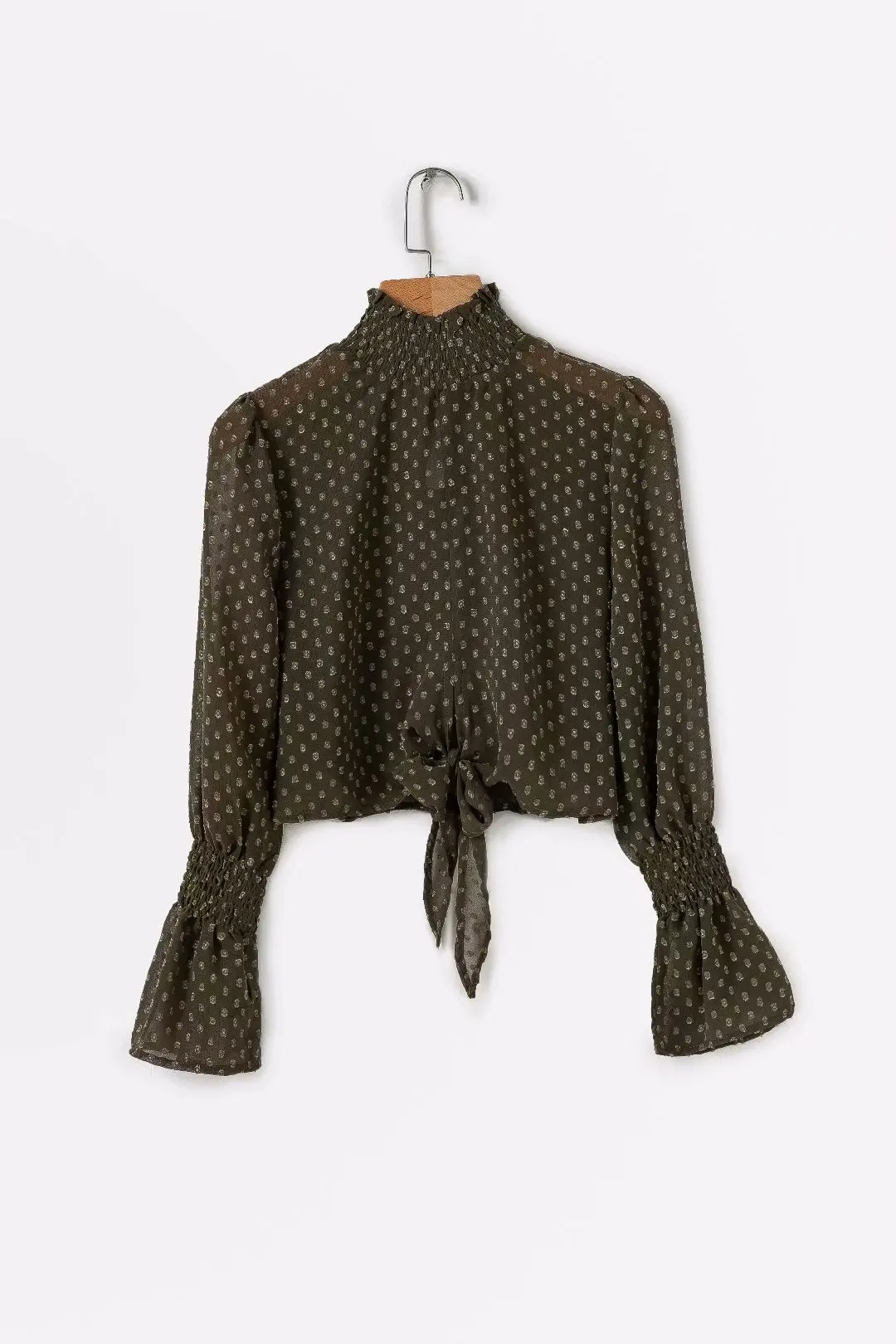 Новые женские пляжные летние топы Boho с длинным рукавом Цветочная рубашка в