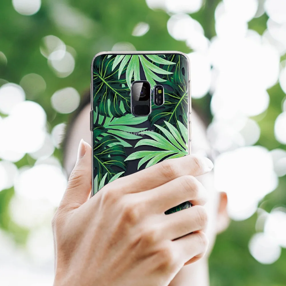 For Samsung S8 S9 Plus Case CASEIER Summer Phone Cases Galaxy S10 S10e S7 Edge Nore 8 9 Soft TPU Cover Funda |
