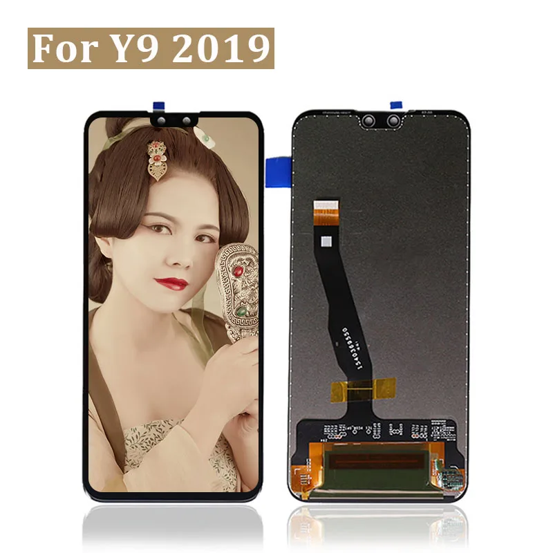 Для Huawei Y9 2019 ЖК дисплей сенсорный экран дигитайзер полный Enjoy 9 Plus Новый Мобильный