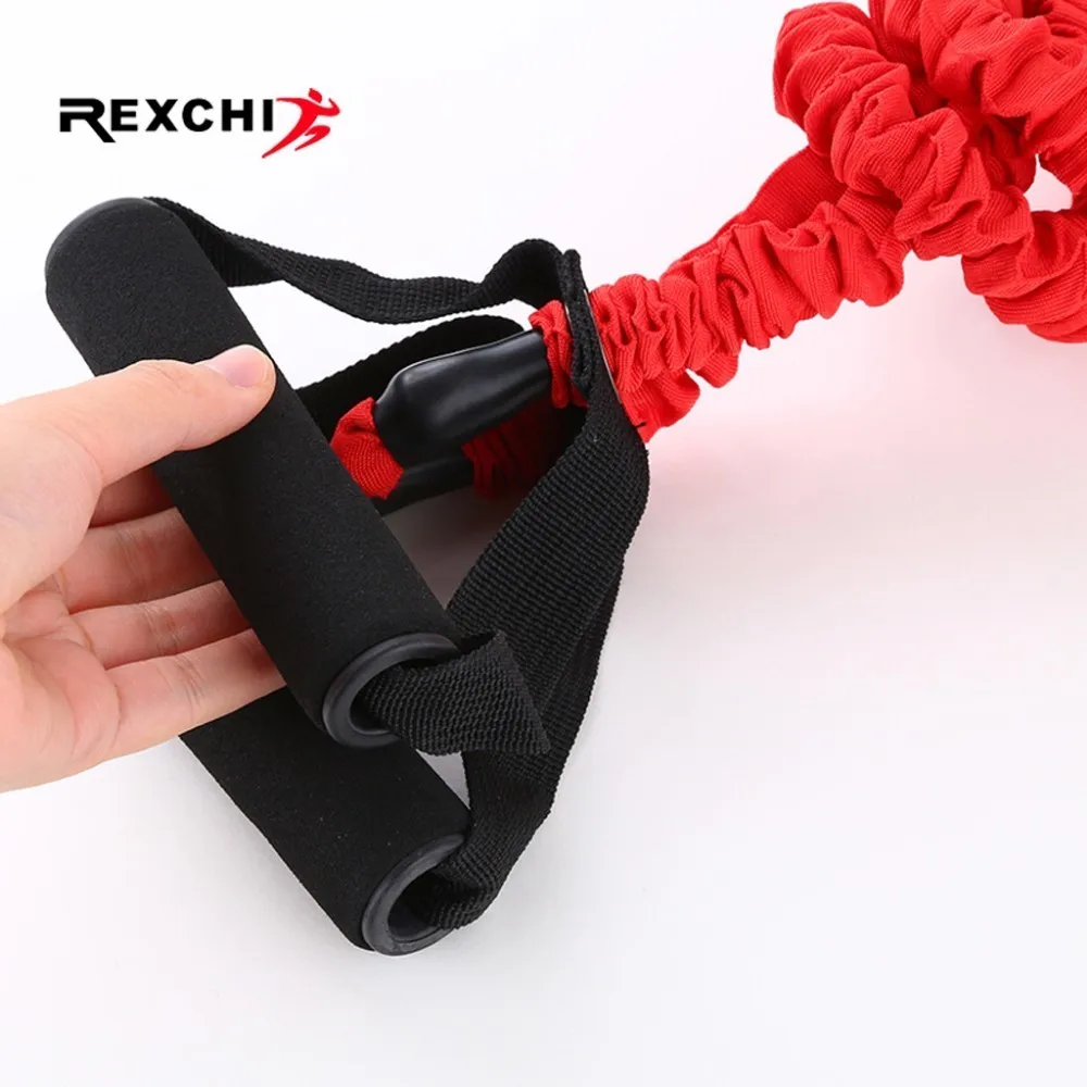 REXCHI тренажерный зал фитнес Йога Резистентные резинки эластичный натуральный