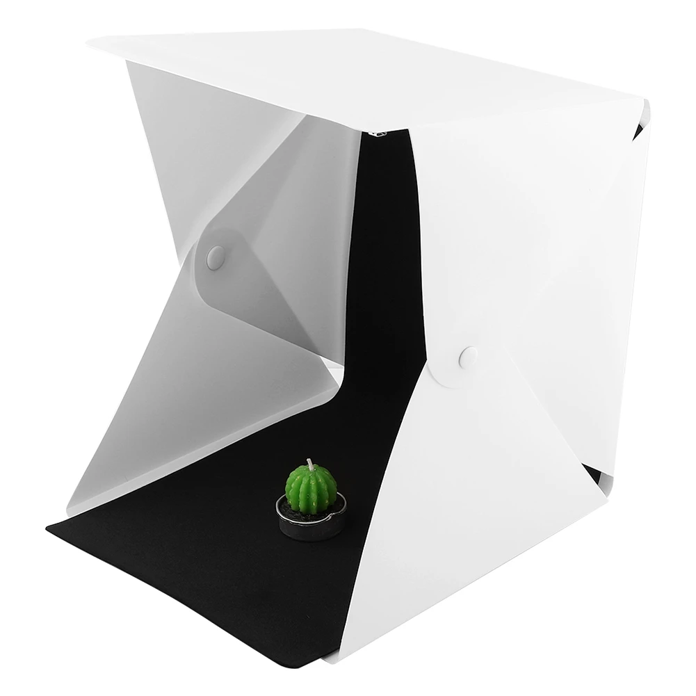 Портативная светлая комната LED фото мини Студия фотография Освещение Палатка коробка с 2 задниками сумка