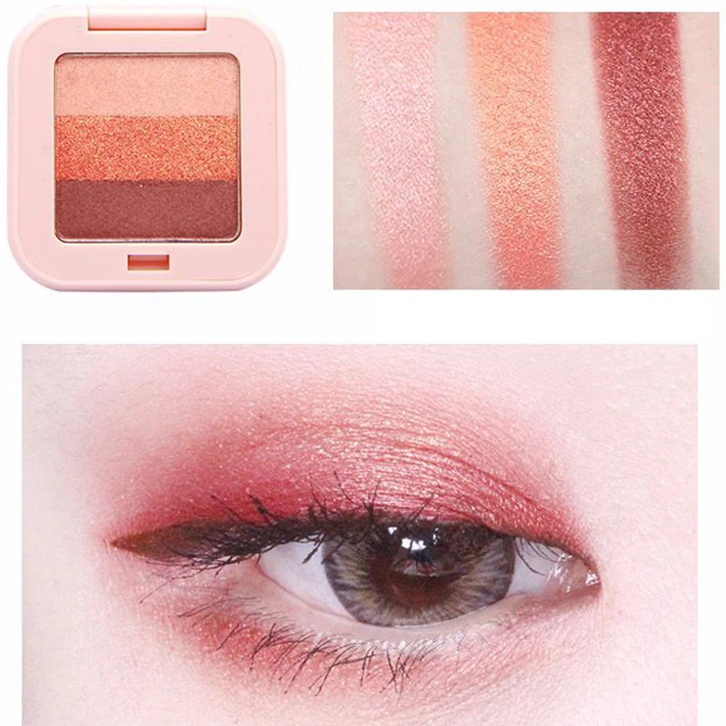 3 Цвета Палитра теней Shimmer Matte Eye Shadow Makeup| |