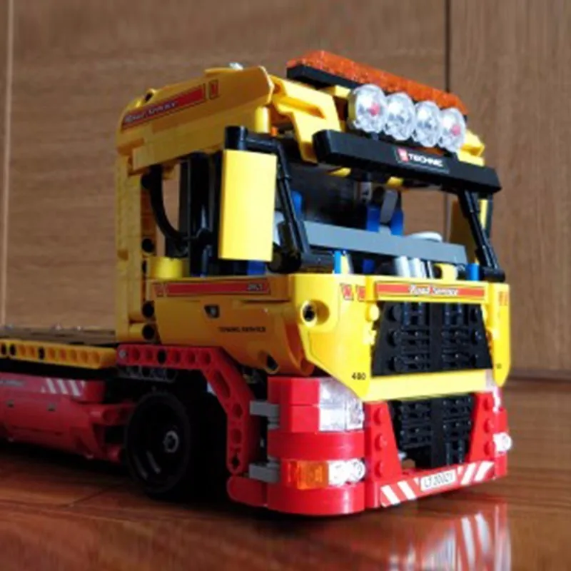 Совместимые подлинные Technic 8190 20021 1143 шт бортовой прицеп строительные блоки