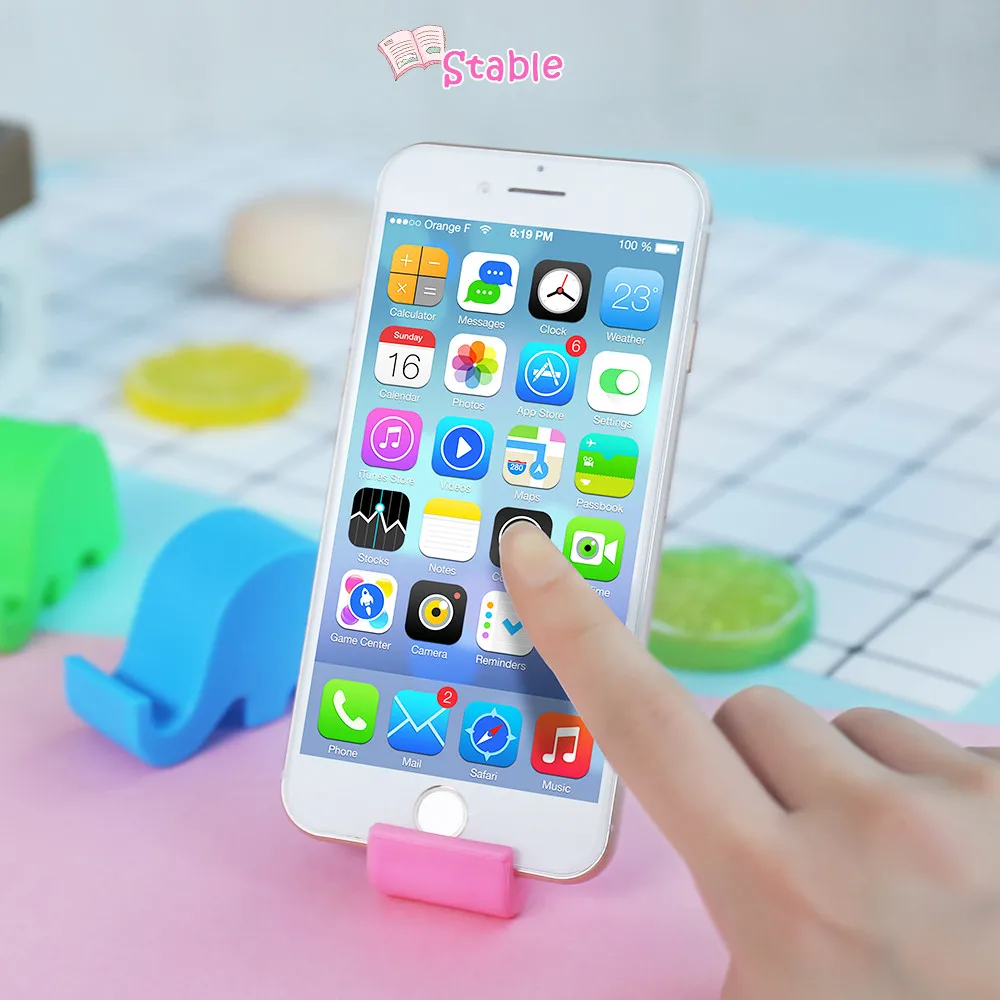 KISSCASE мини клатч для телефона Подставка iPhone 5S 6 S 7 8 X XR XS MAX прекрасный держатель huawei