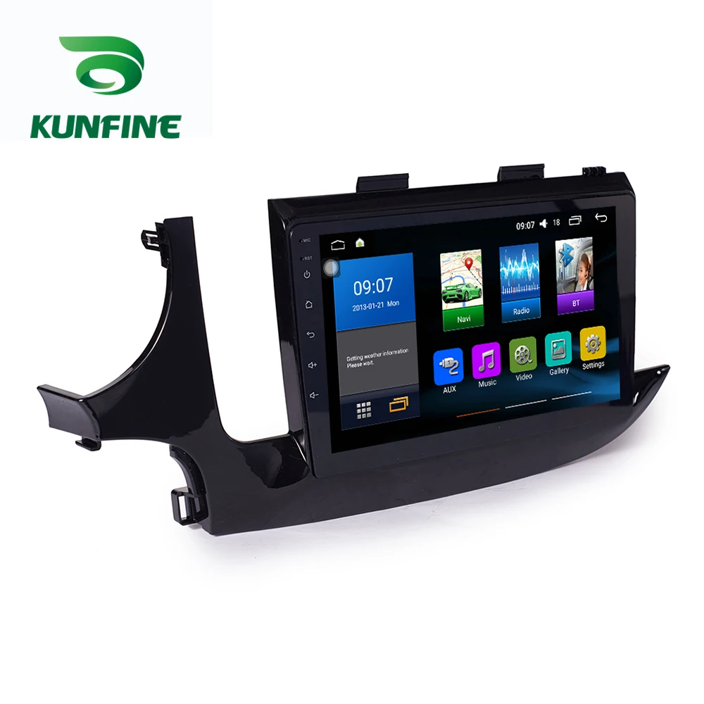 Восьмиядерный 1024*600 Android 8 1 автомобильный DVD GPS навигационный плеер Deckless стерео для
