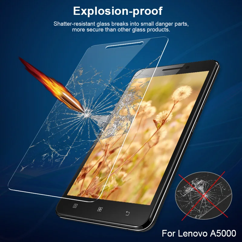 Для Lenovo A1000 A2010 A5000 A7010 Переднее стекло защитная пленка замена легко установить