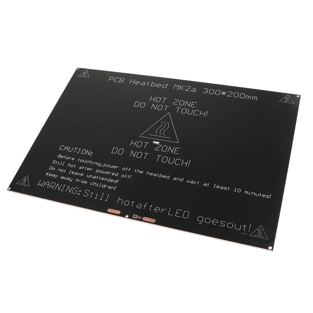 Подогреваемая кровать 200*300*3 мм алюминиевая плата 12v24v для MK3 MK2A 3D принтера|Детали и