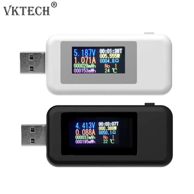 Цифровой USB-тестер 10 в 1 детектор напряжения тока и емкости зарядного устройства |