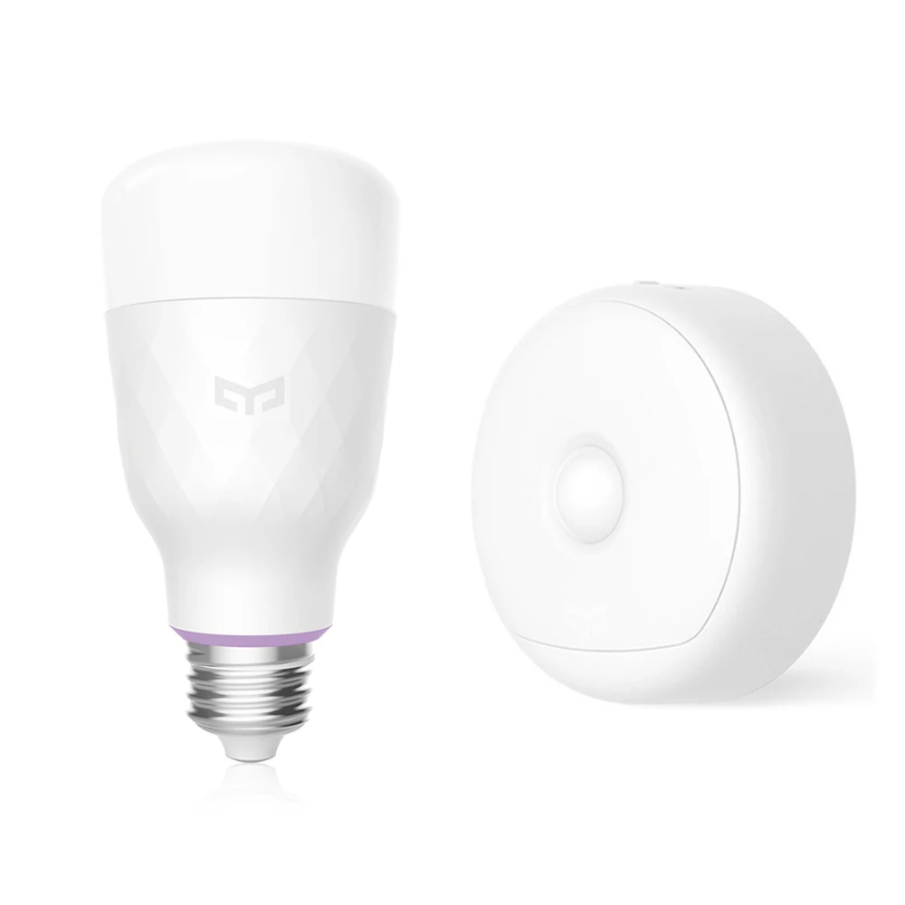 Xioami Yeelight Комбинации свет умная лампа E27 USB Powered Фоточувствительный и инфракрасный