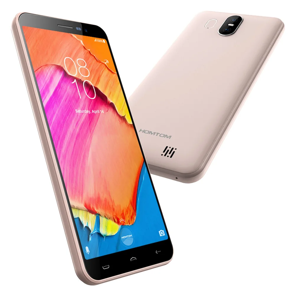 HOMTOM S17 Android 8 1 4 ядра 5 &quot18:9 Экран смартфон отпечатков пальцев Face Unlock 2GB16GB телефона
