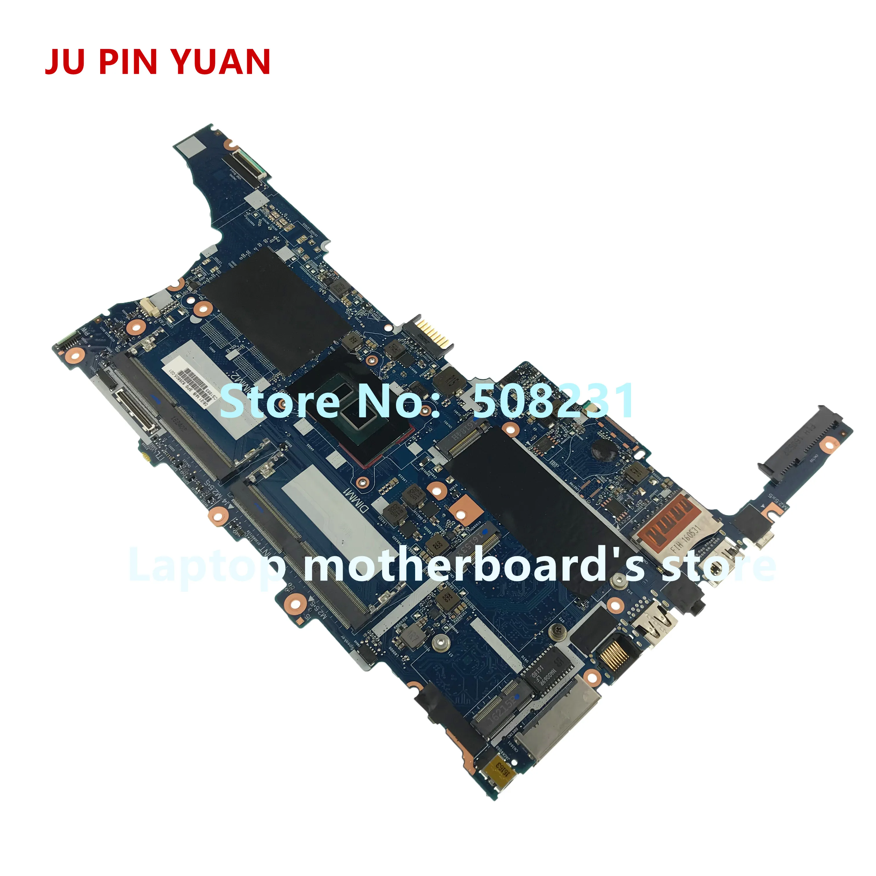 Ju pin yuan 826805 001 материнская плата для ноутбука HP EliteBook 840 G3 850 ноутбук с i5 6200U CPU 601
