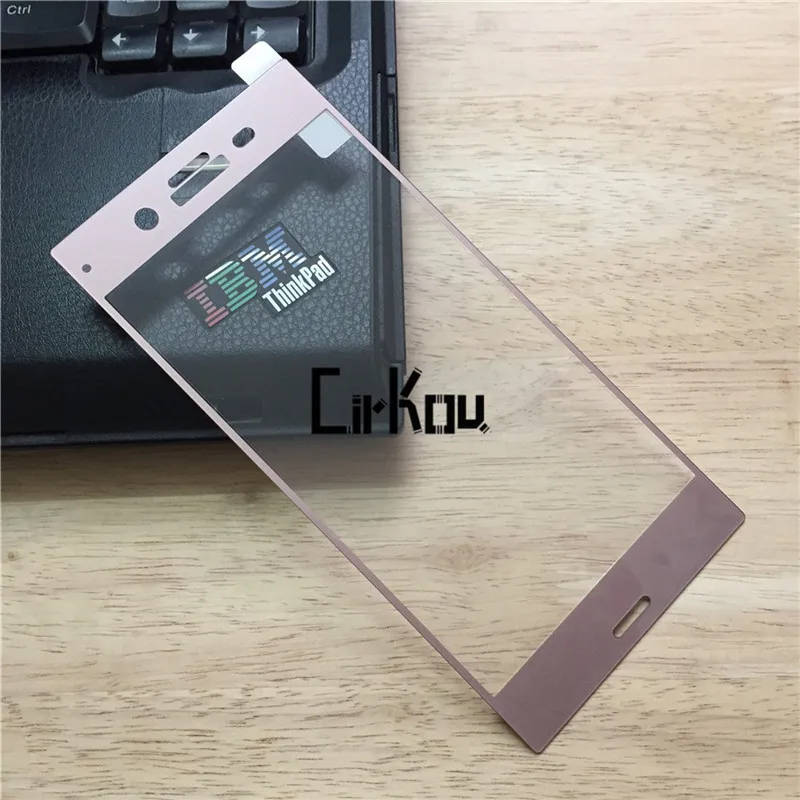 Для Sony Xperia XZ1 Full AB Клей полное покрытие 2.5D Arc Edge 0 33 мм 9Н Твердость 100% Закаленное