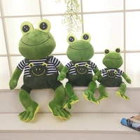 new hot sale plush toys frogs doll lovely cartoon birthday or holiday gift super soft pillow and have two colors are available